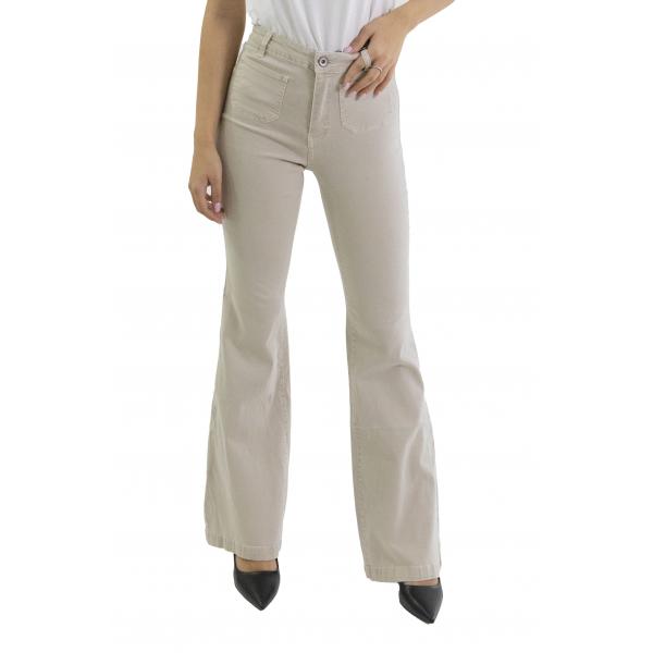 Jeans palazzo con tasche avanti "Ire"